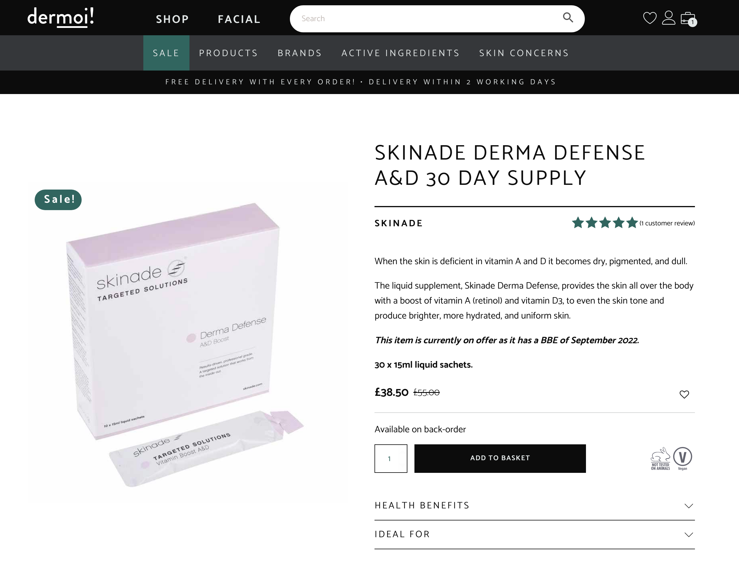 Dermoi 4 dermoi product
